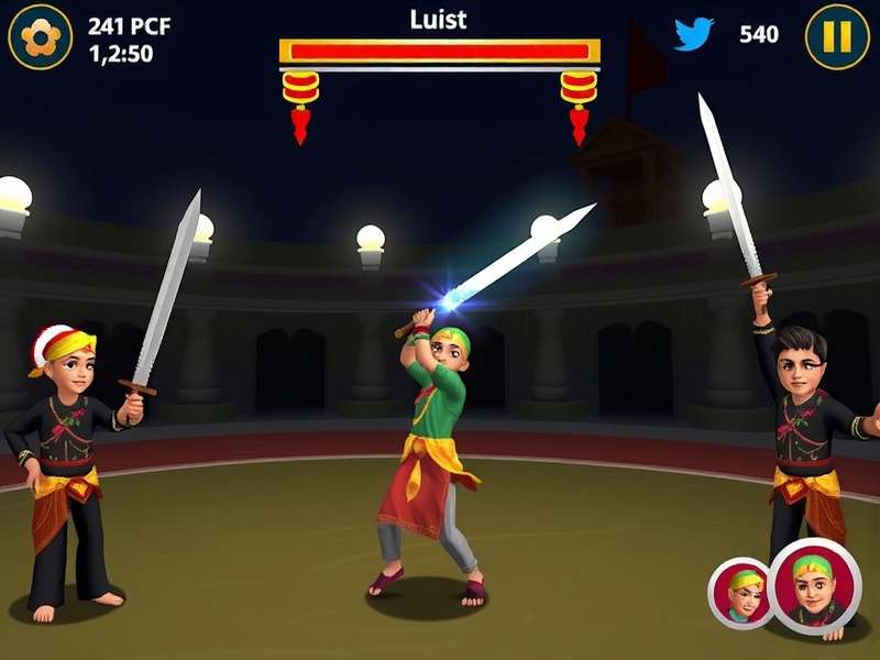 Gujarat Sword Dance gameplay screenshot